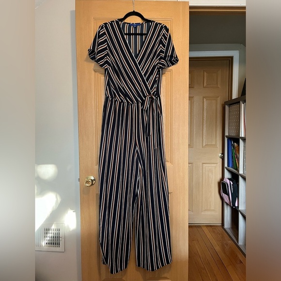 Apt. 9 Black and Brown Jumpsuit - Picture 2 of 14